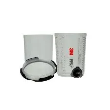 3M™ 26026 Series 2 PPS Kit Standard 650ml 125 Micron Box 50 Lids & Liners