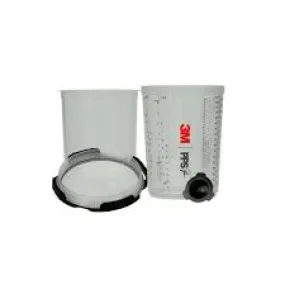 3M™ 26026 Series 2 PPS Kit Standard 650ml 125 Micron Box 50 Lids & Liners