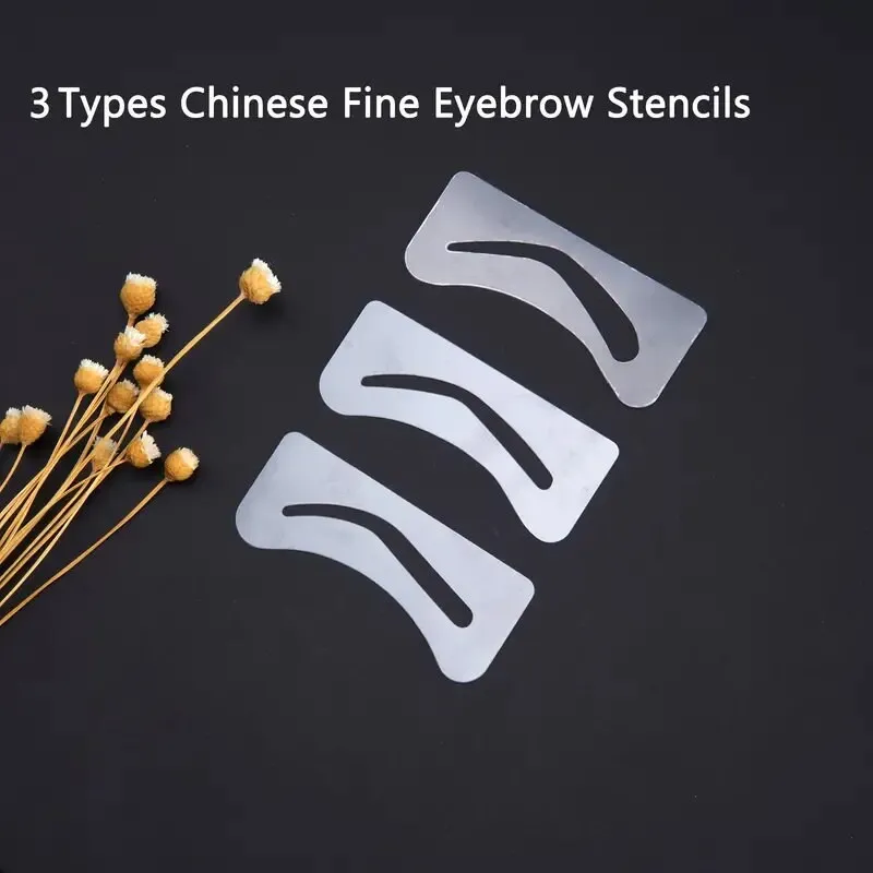 9Pcs Transparent Eyebrow Stencil Kit | Brow Shaping Stencil For Immaculate Eye Brows | Eyebrow Template For Girls Women
