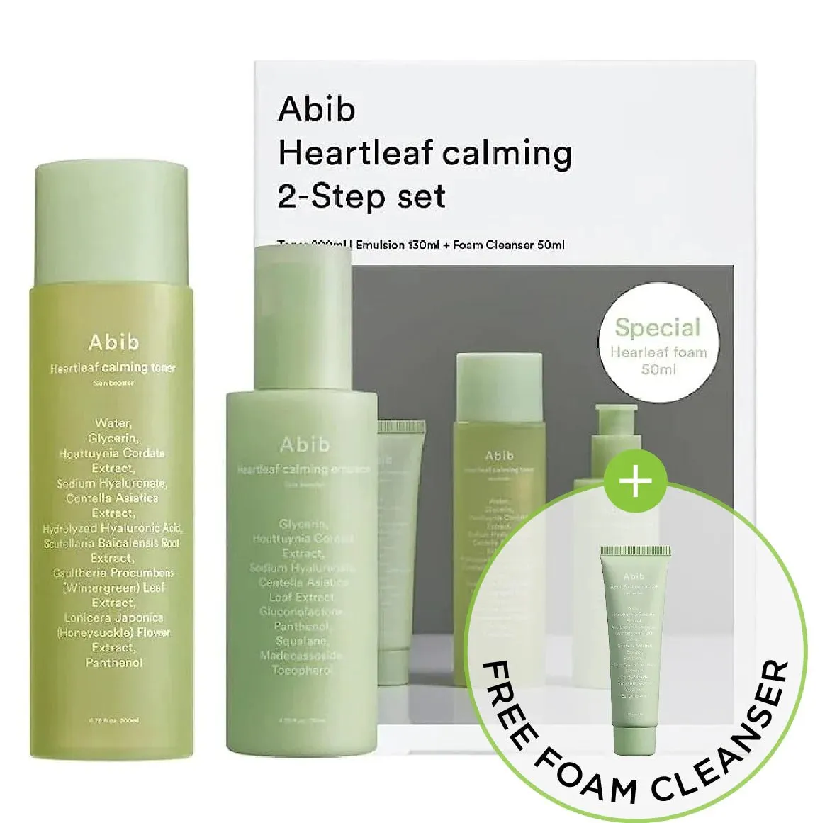 Abib Heartleaf Calming 2 Step Set