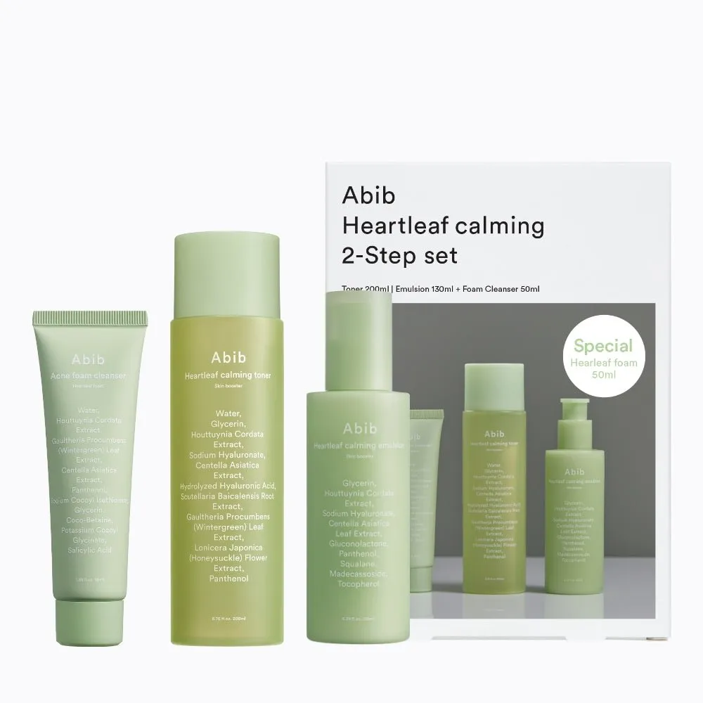 Abib Heartleaf Calming 2 Step Set
