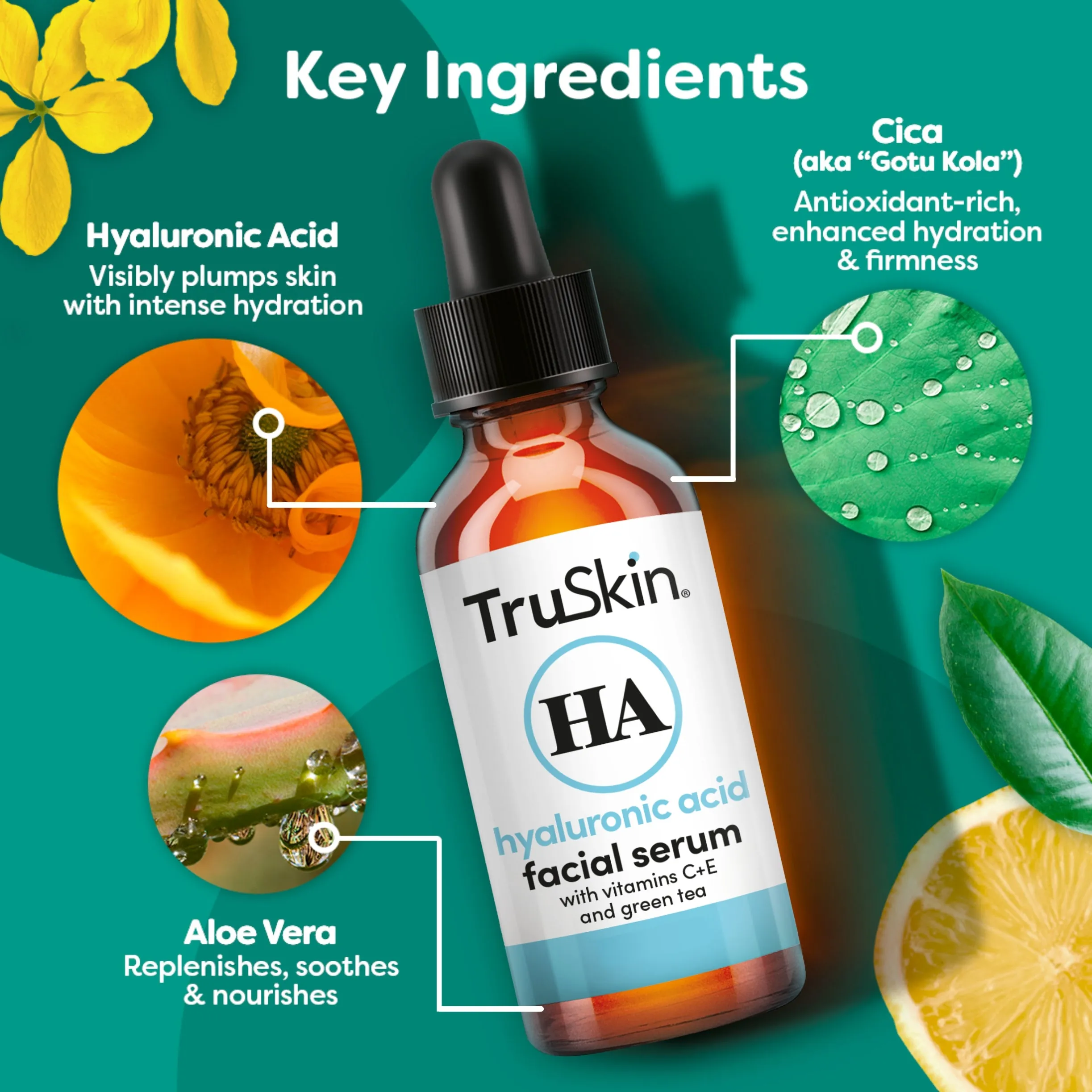 Age Defying 3-Pack Bundle - Vitamin C Serum, Retinol Serum and Hyaluronic Acid