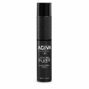Agiva Hair Styling Spray Glued Black 01 400 mL