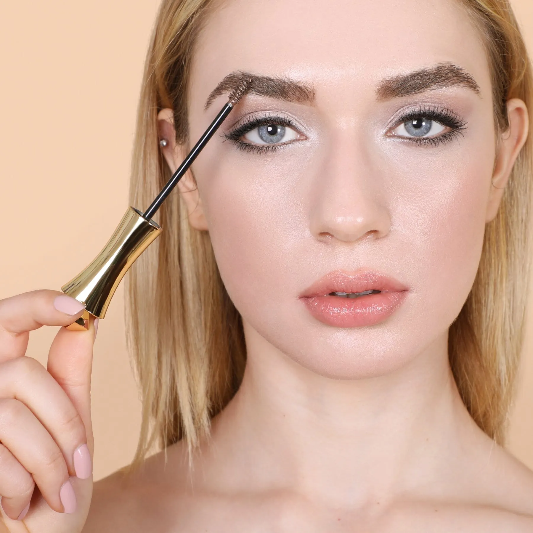 All Day Micro Brow Pencil   Shaping Mascara 3.Cappuccino