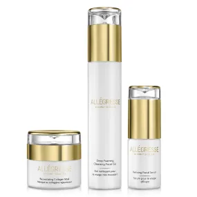 Allegresse 24K Skincare Rejuvenating & Cleansing Set