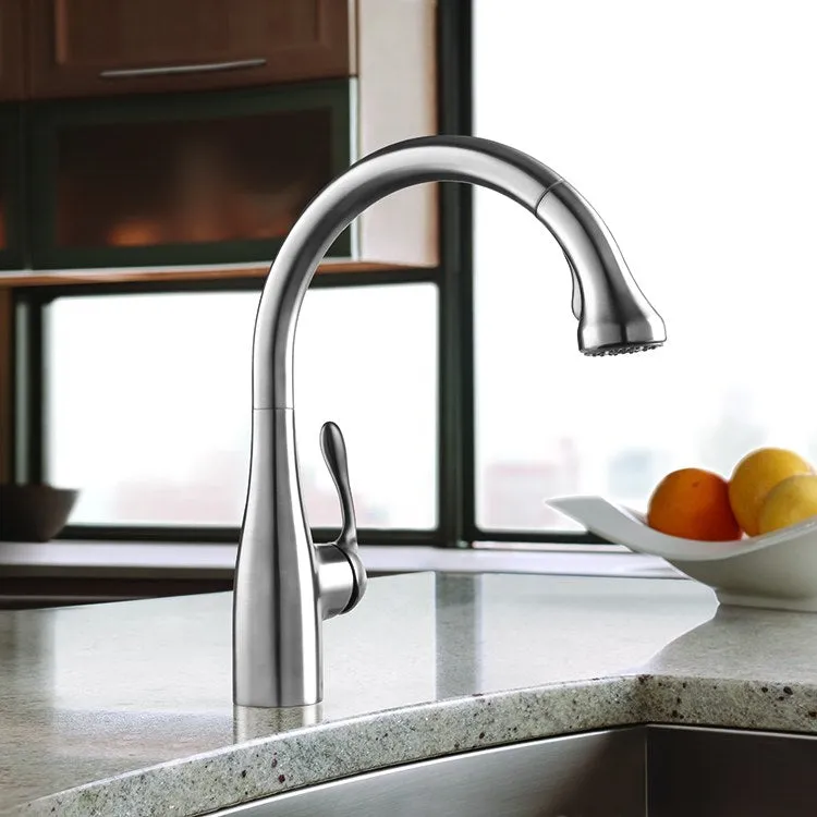 Allegro E Single Handle Pull Down Kitchen Faucet