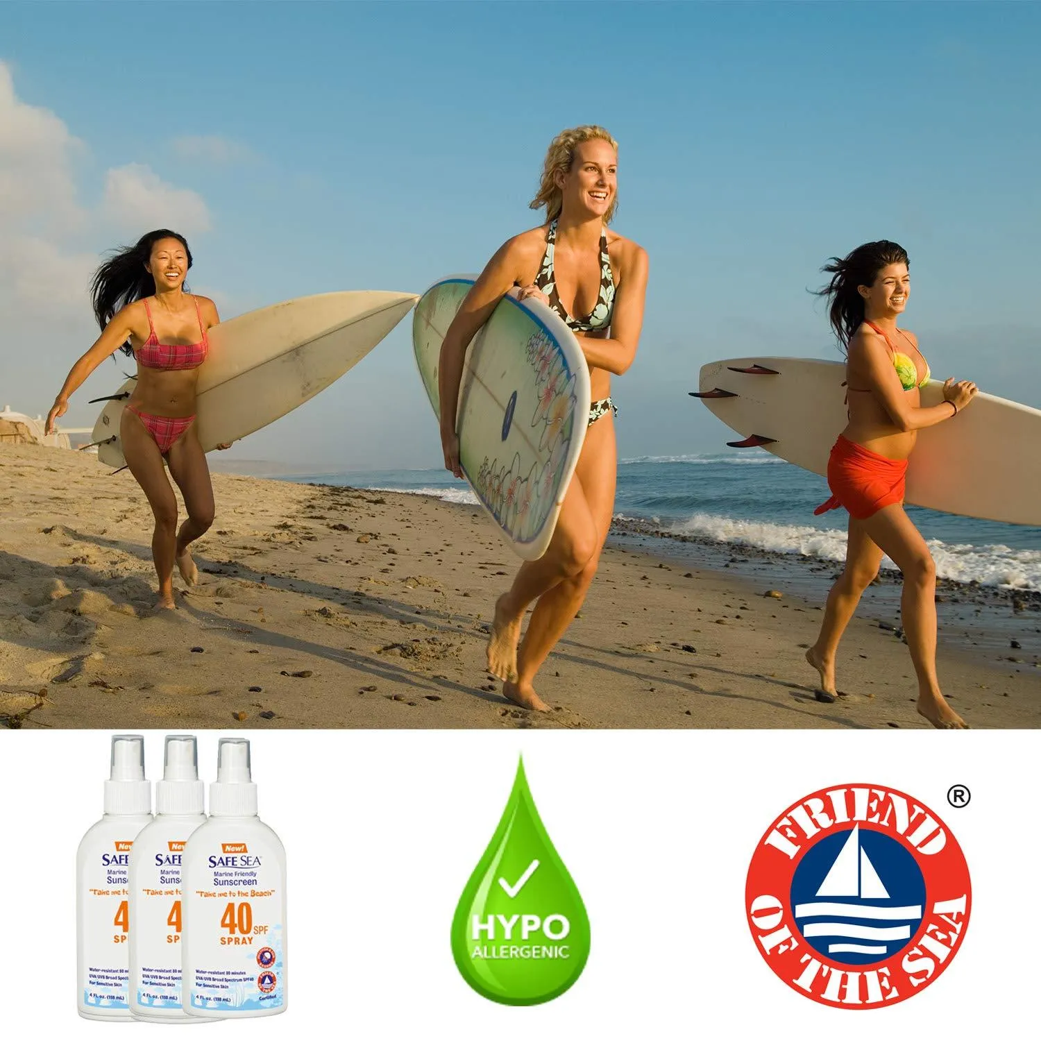 Anti-Jellyfish Sting Protective SPRAY - SPF 40 (04102)