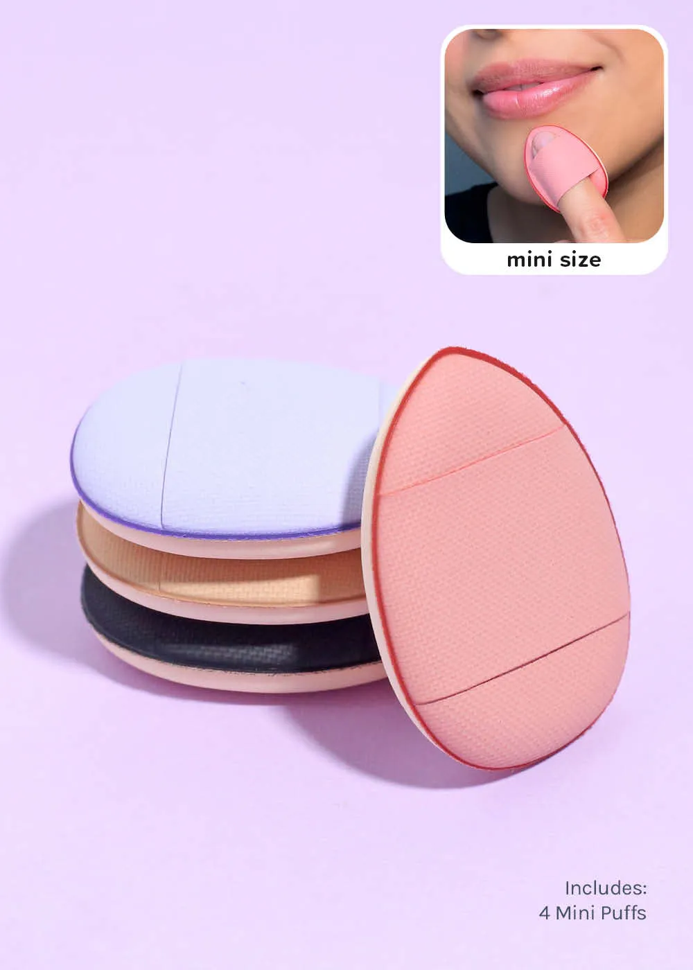 AOA Mini Finger Makeup Puffs