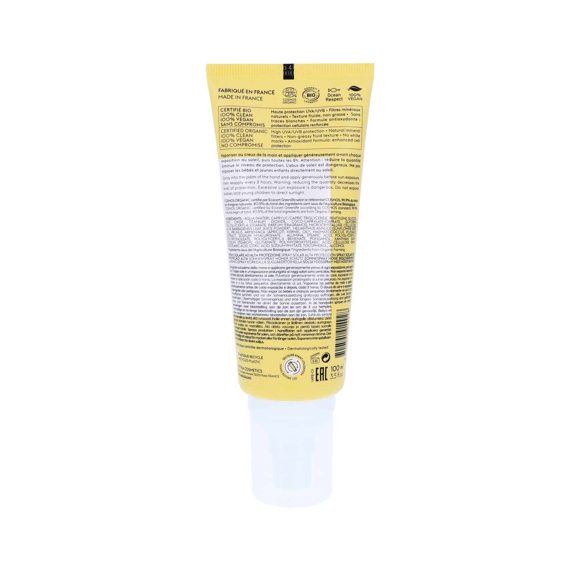 Body Sun Milk SPF30, 100 ml
