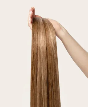 Bronde Highlighted, 20" Classic Clip-In Hair Extensions, P10/18/6 | 220g