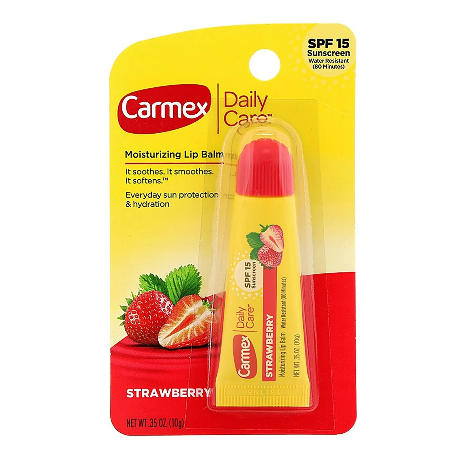 CARMEX Strawberry Tube Lip Balm