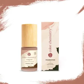 Certified Organic Liquid Foundation- Caramel