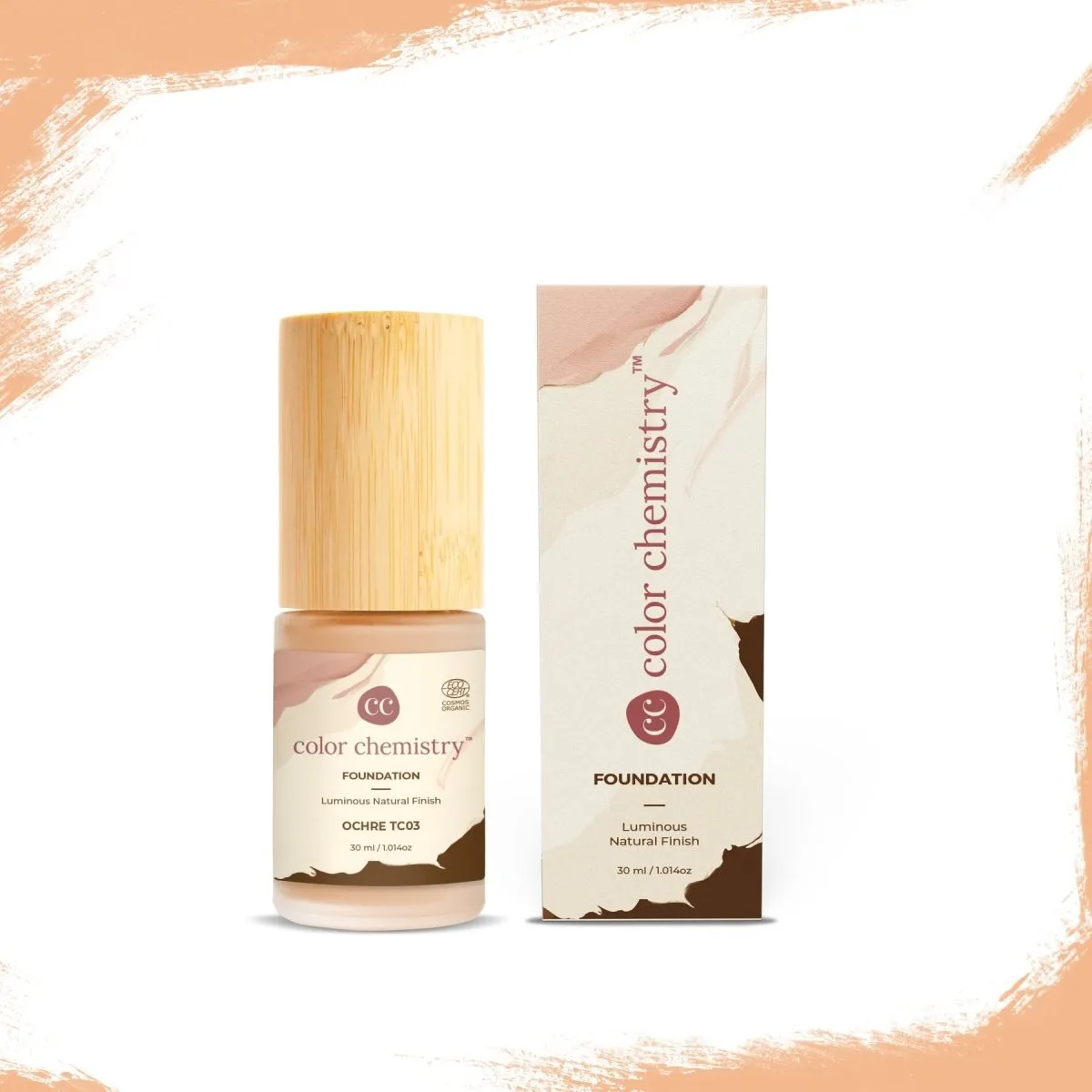 Certified Organic Liquid Foundation- Ochre