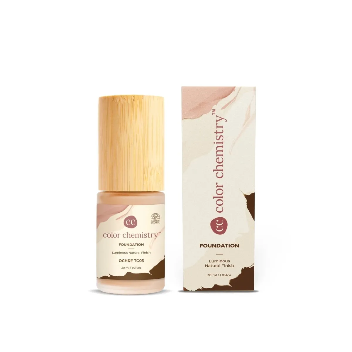 Certified Organic Liquid Foundation- Ochre