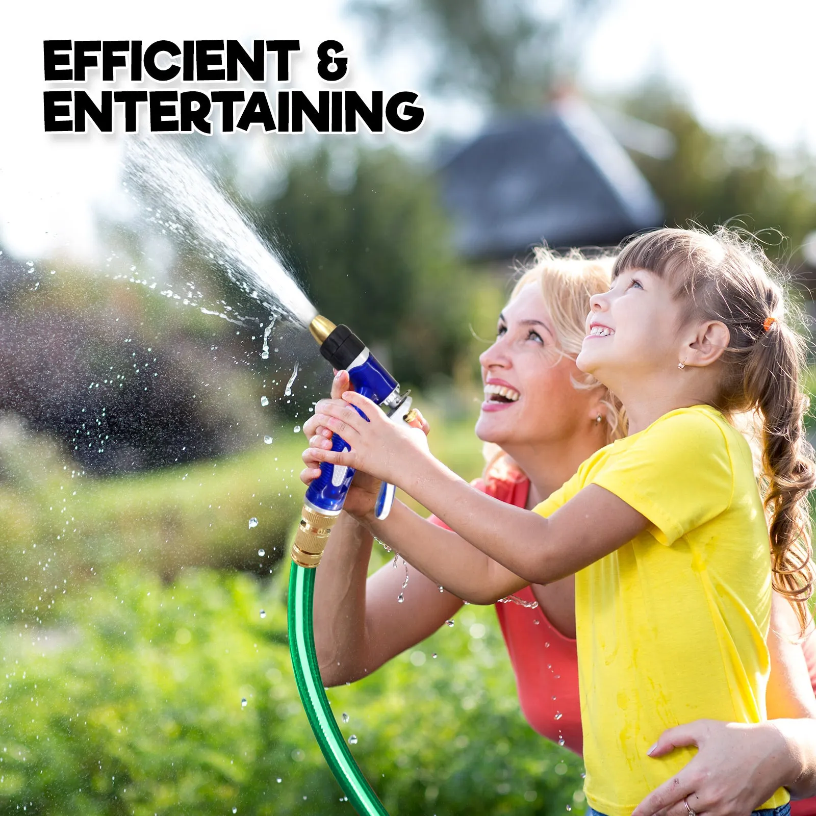 Dynamic Power Garden Water Hose 20M Retractable Rewind Reel   Brass Gun