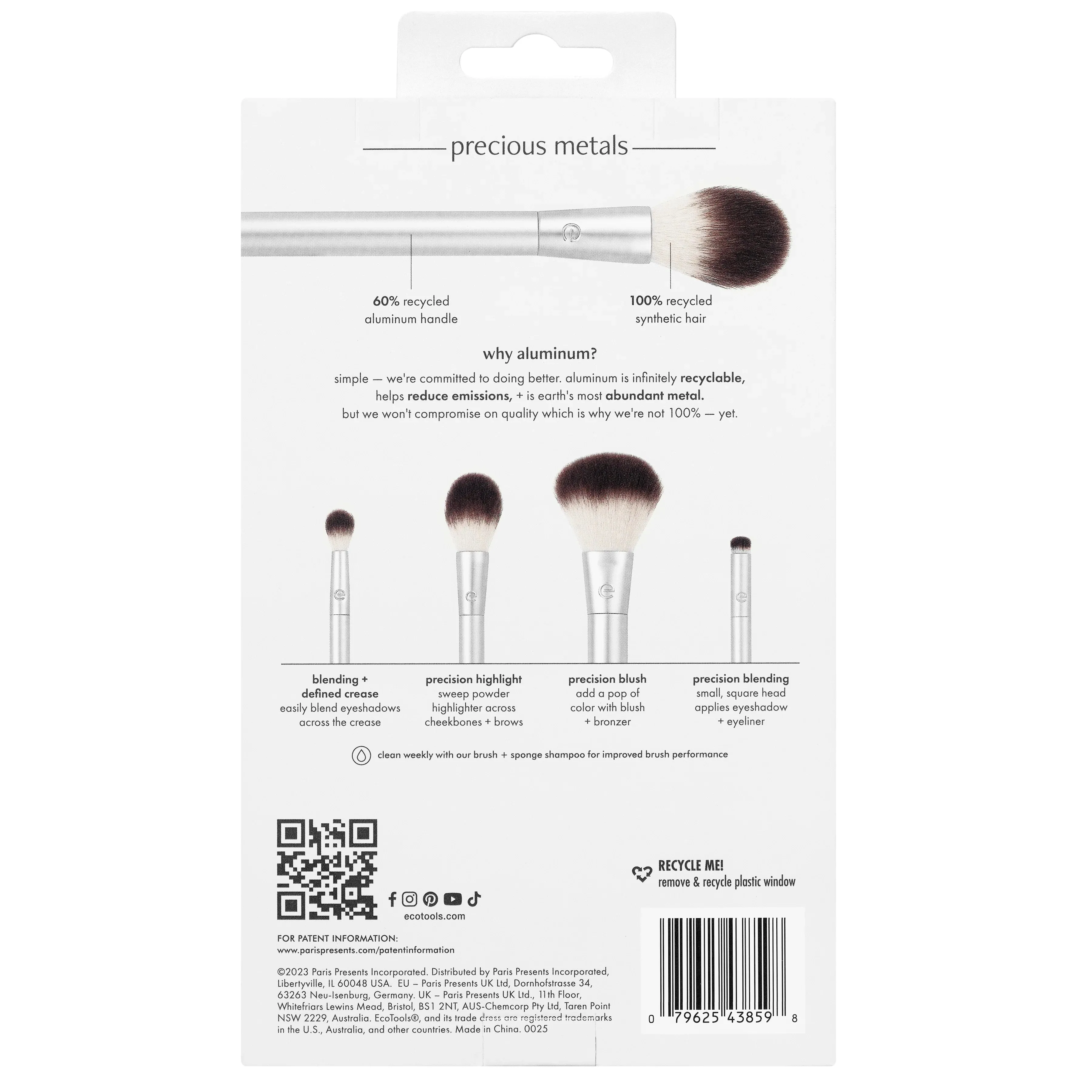 Eco Tools Precious Metals Cheek   Eye Highlight Set