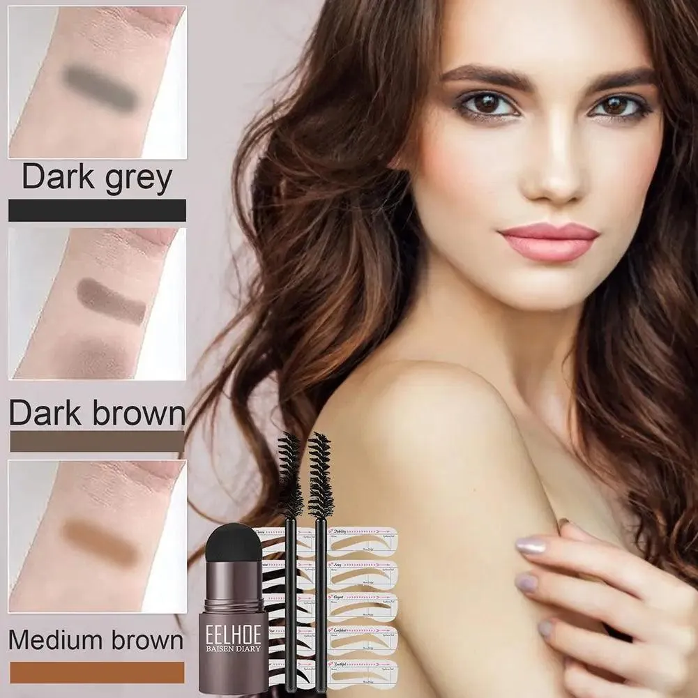 Eyebrow Stamp & Shape Kit: Ultimate Brow Enhancer for Women