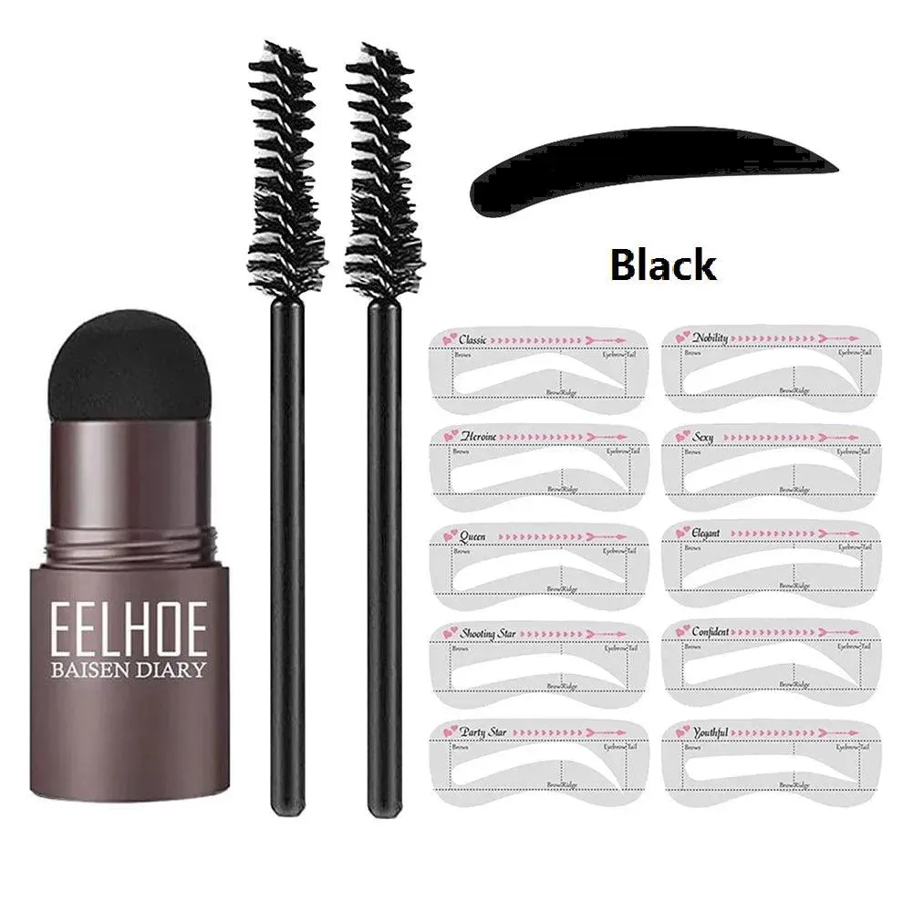 Eyebrow Stamp & Shape Kit: Ultimate Brow Enhancer for Women