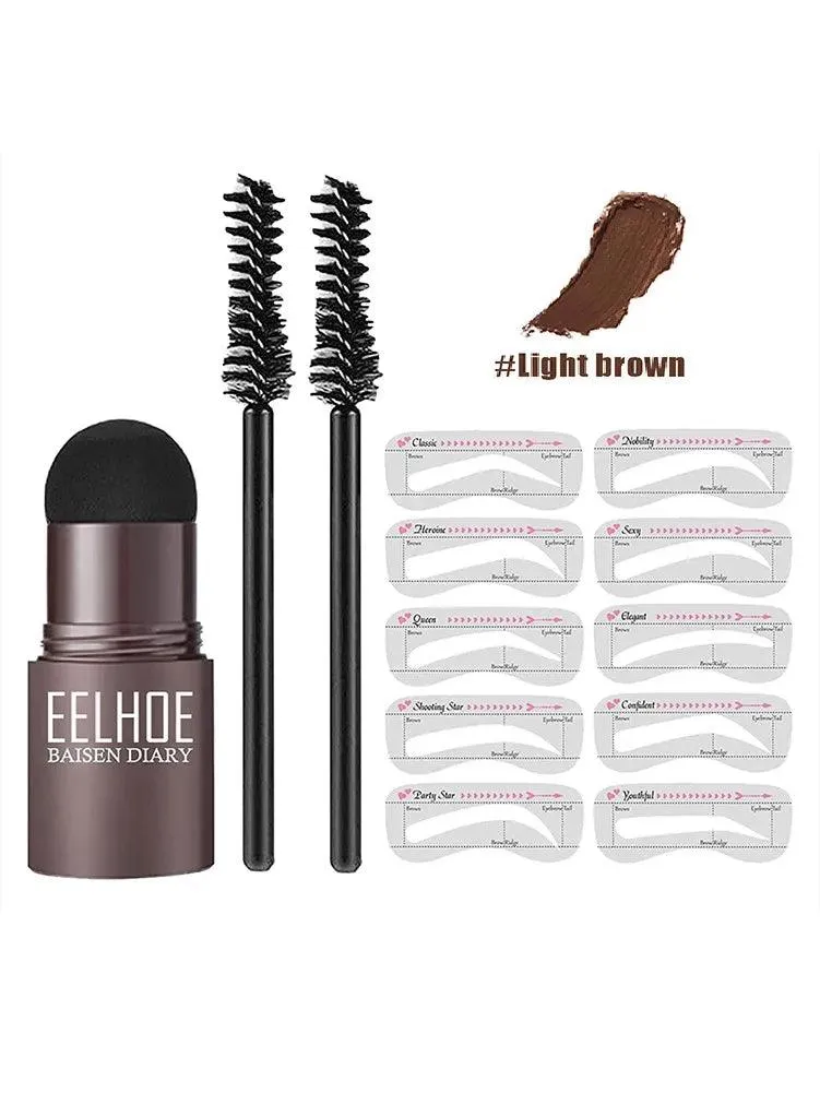 Eyebrow Stamp & Shape Kit: Ultimate Brow Enhancer for Women