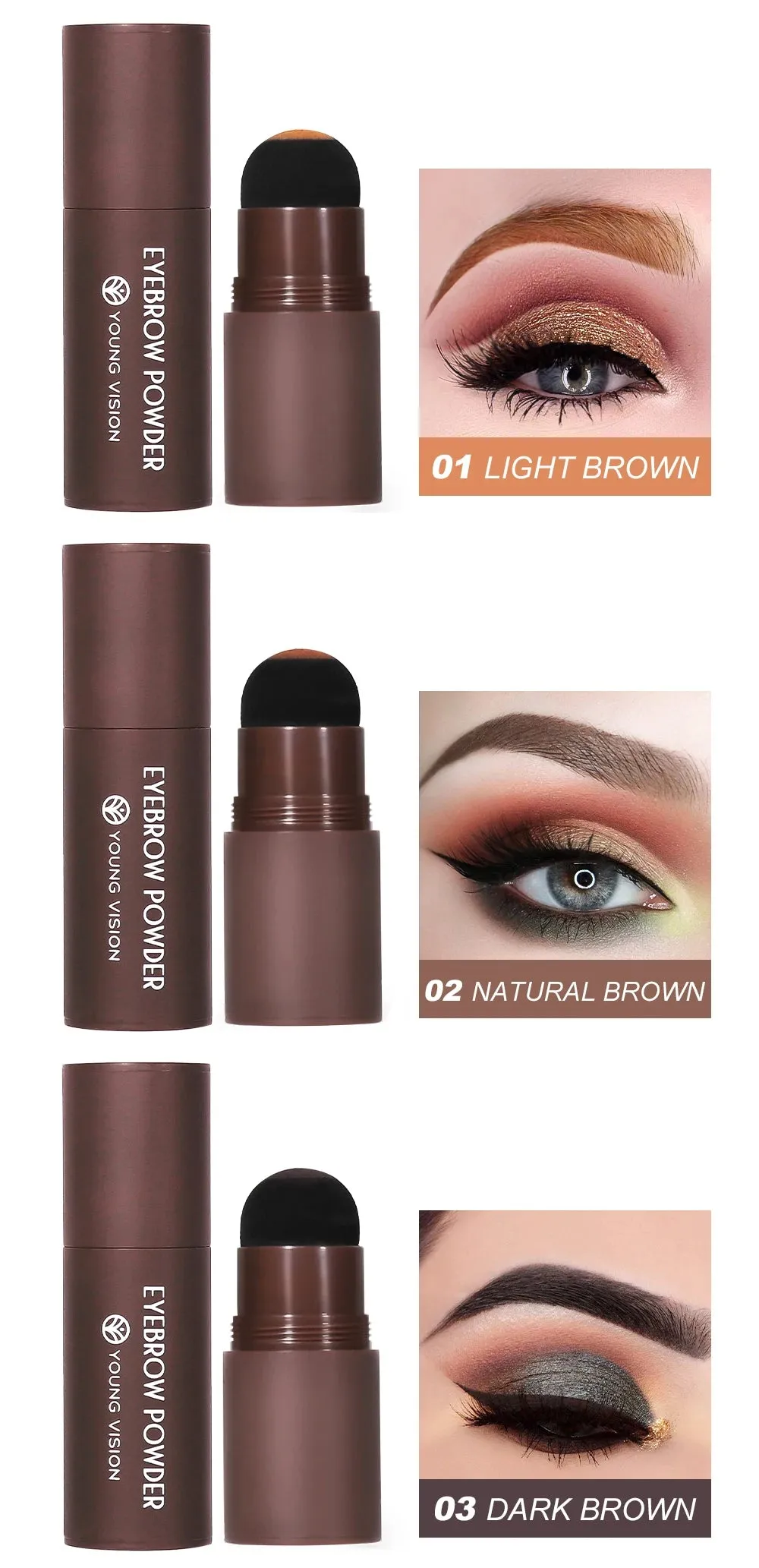 Eyebrow Stamp Kit – Waterproof & Long-Lasting