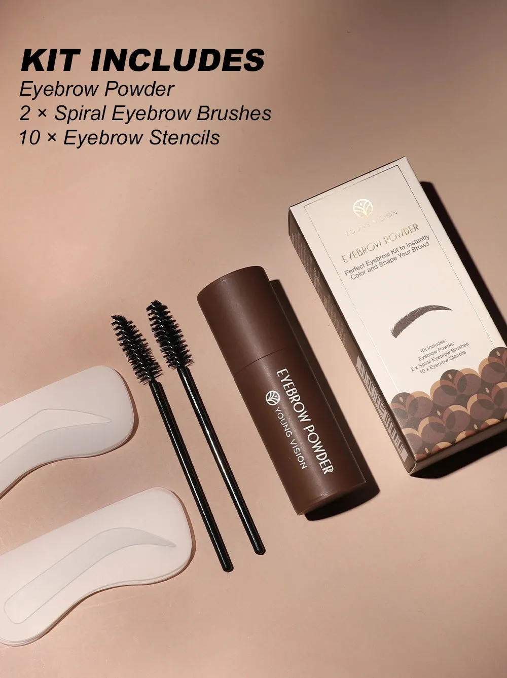 Eyebrow Stamp Kit – Waterproof & Long-Lasting