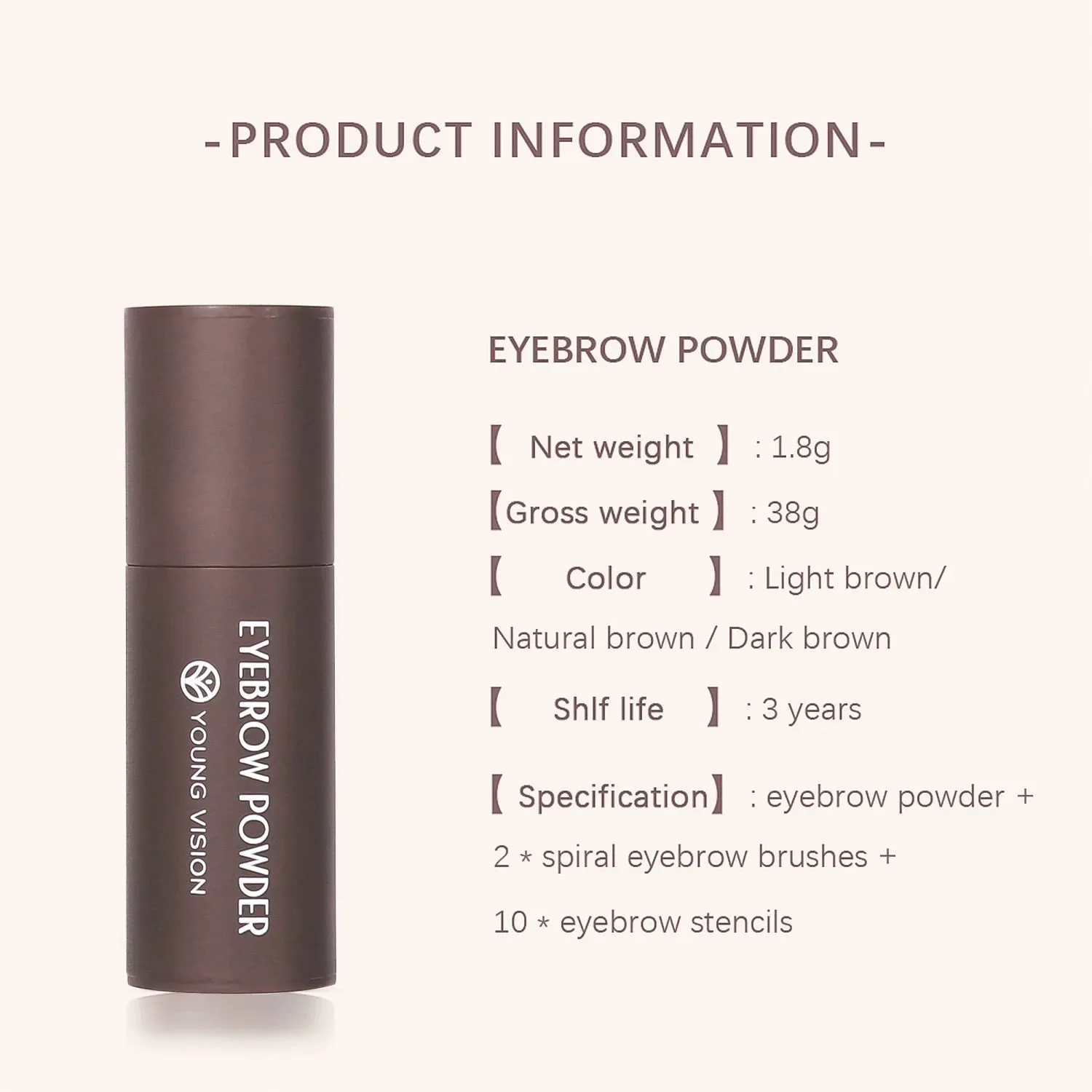 Eyebrow Stamp Kit – Waterproof & Long-Lasting