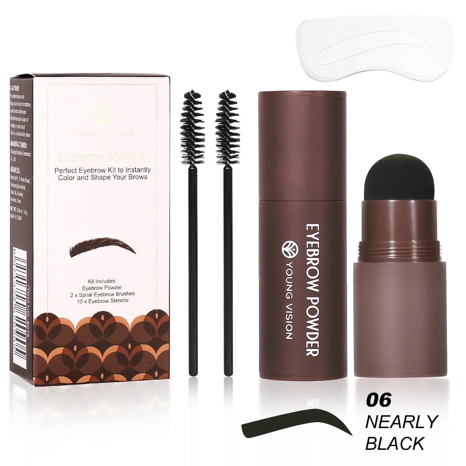 Eyebrow Stamp Kit – Waterproof & Long-Lasting