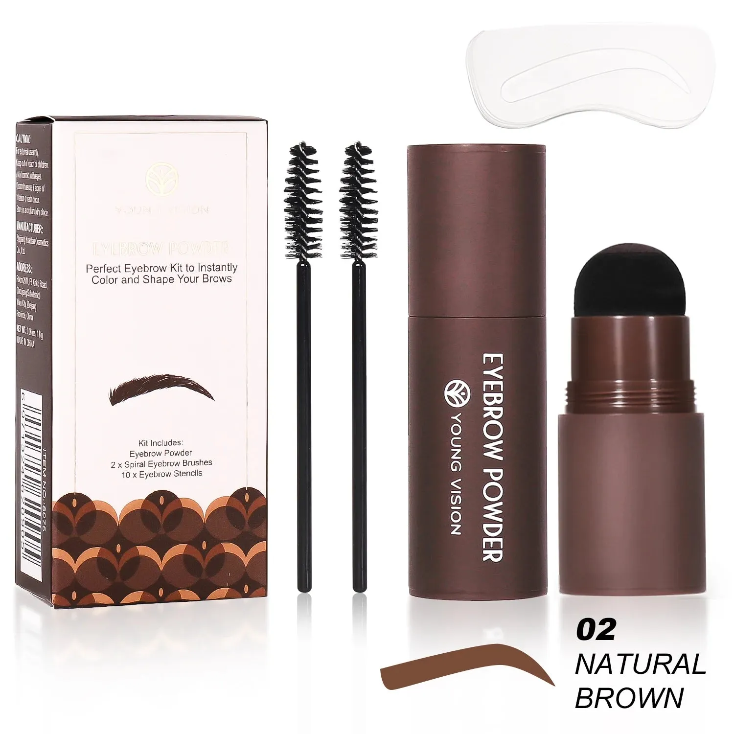 Eyebrow Stamp Kit – Waterproof & Long-Lasting