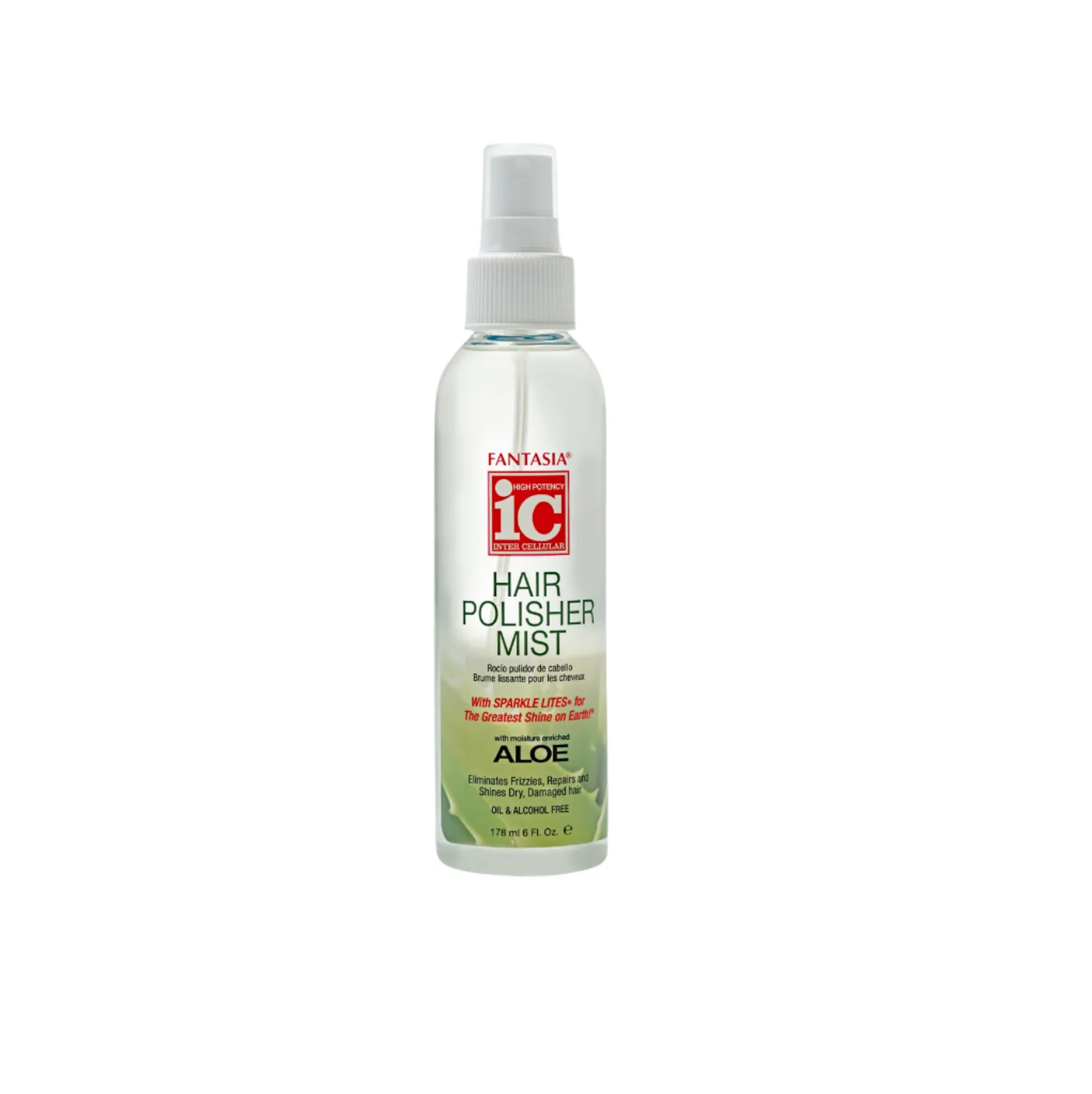 Fantasia IC Hair Polisher Mist with Aloe & Sparkle Lites 6oz