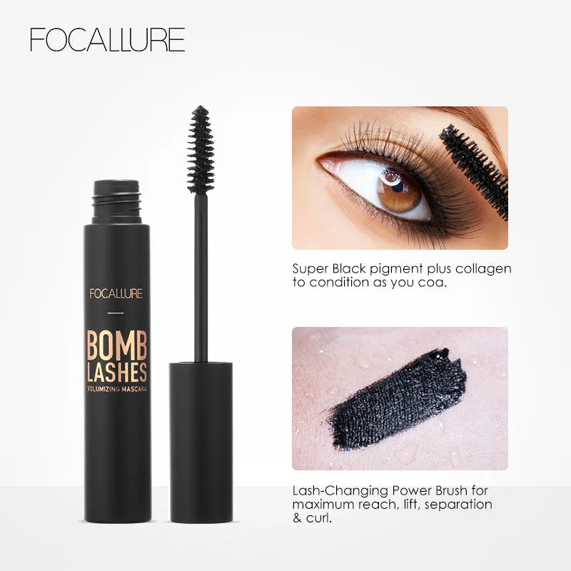 FOCALLURE Professional Mascara Waterproof Rimel 3d Mascara