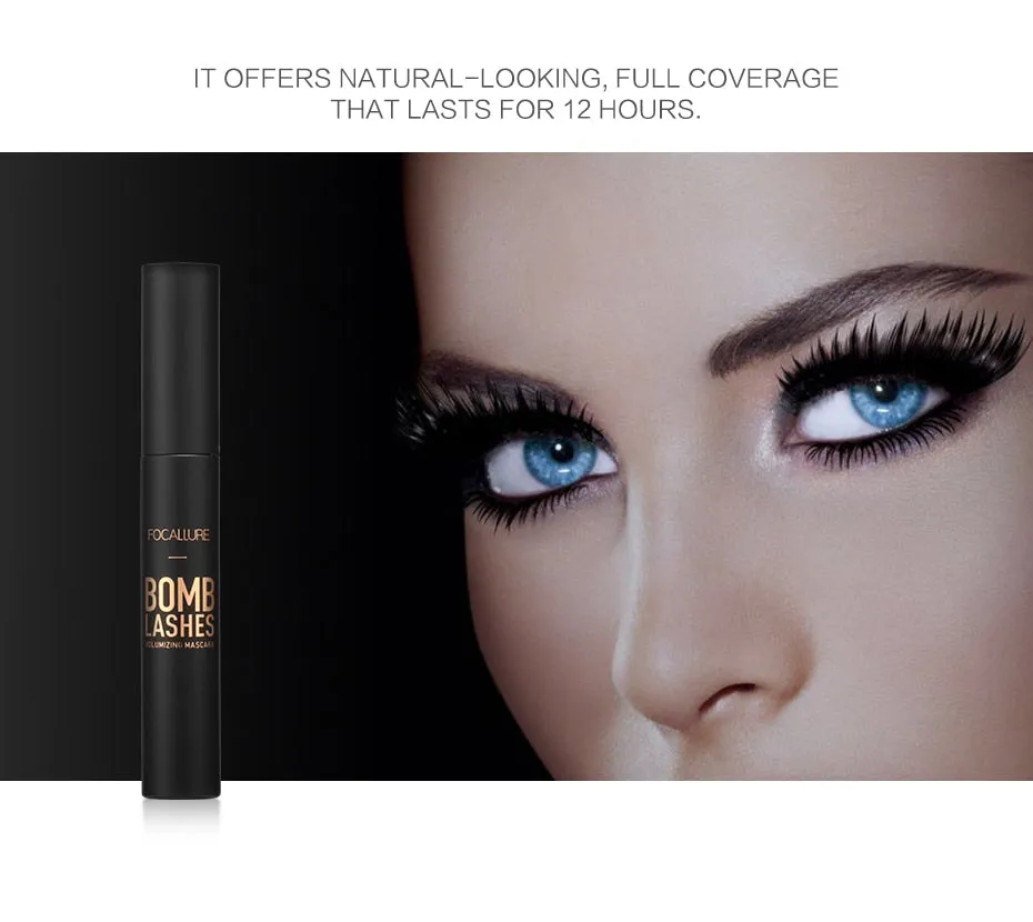 FOCALLURE Professional Mascara Waterproof Rimel 3d Mascara