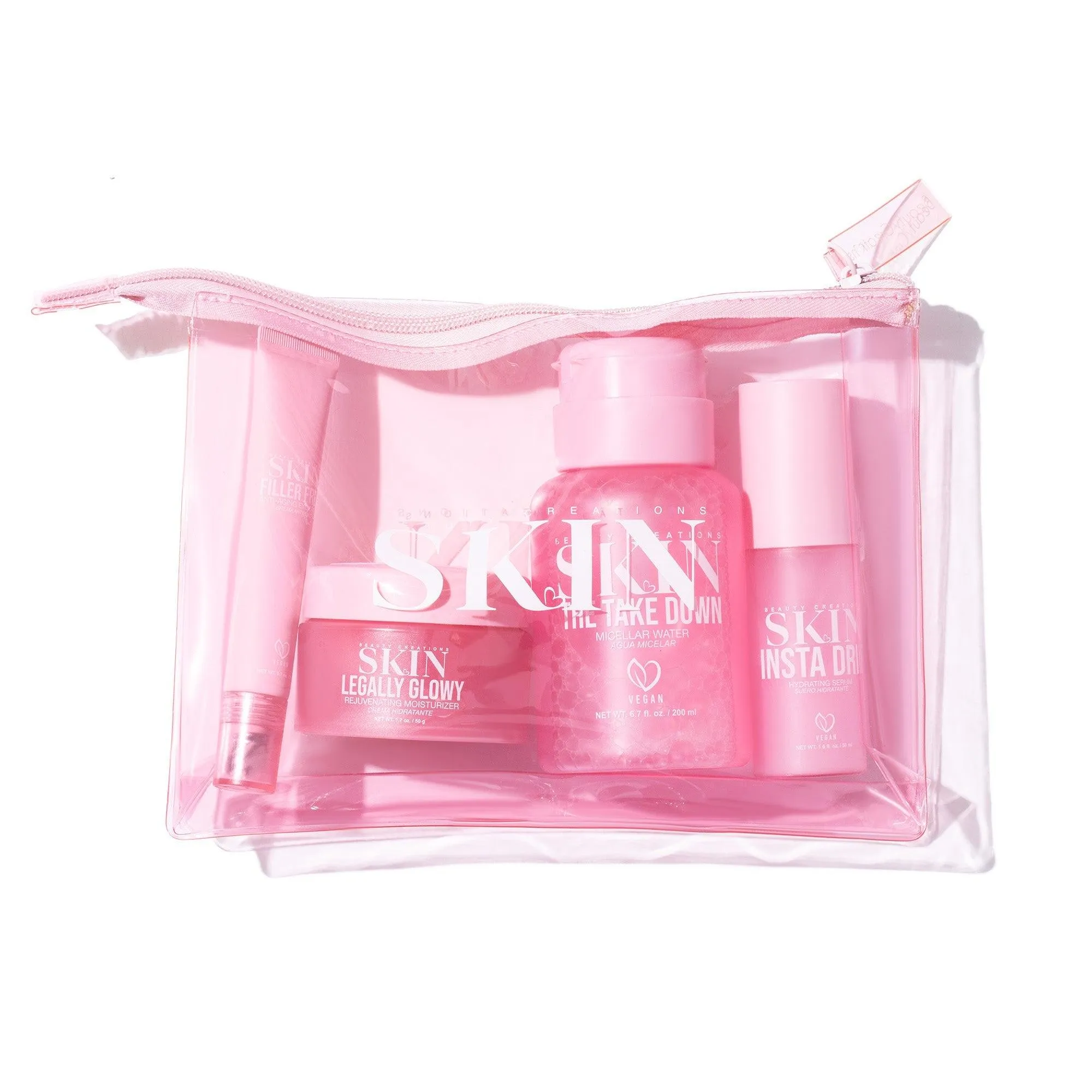 Four Piece Skin Small Bag Set