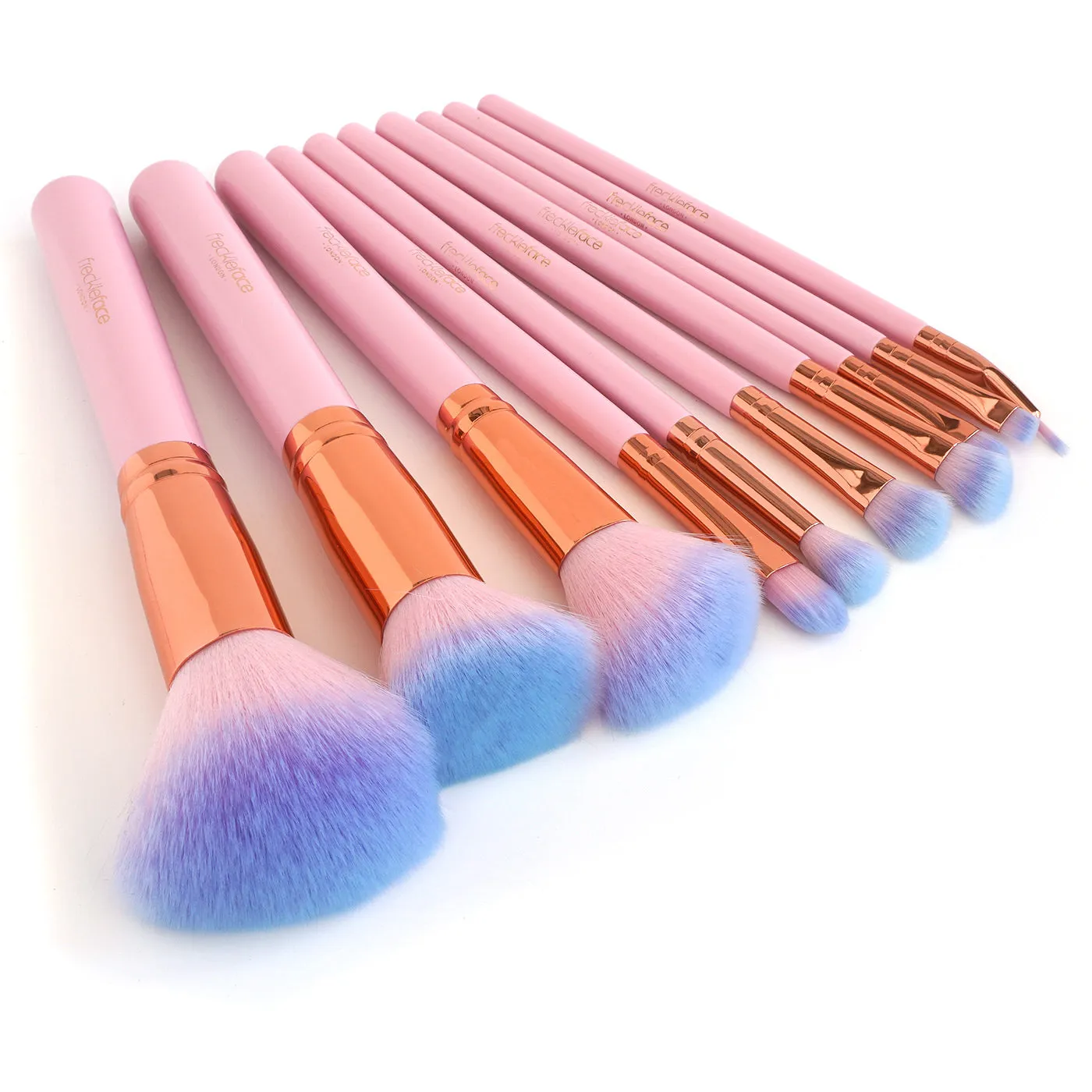 Freckle Face | 10pc Face Face & Eye Brush Set