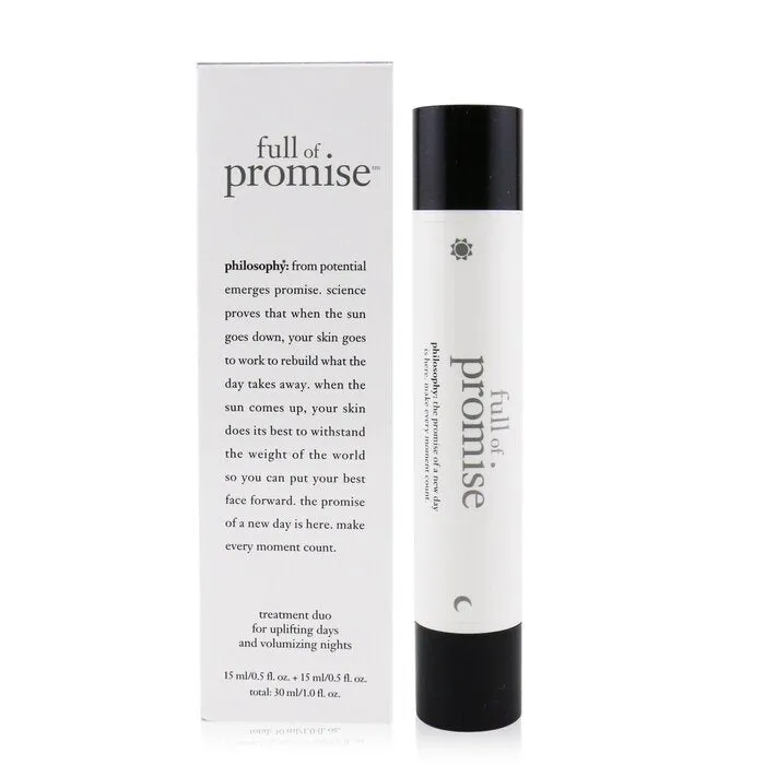 Full Of Promise Treatment Duo For Uplifting Days &amp; Voluminizing Nights - 30ml/1oz
