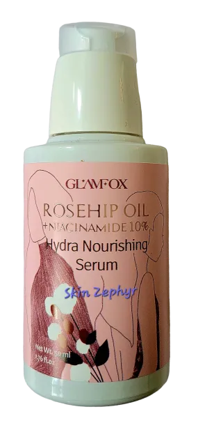 Glamfox Rosehip Oil   Niacinamide 10% Hydra Nourishing Serum