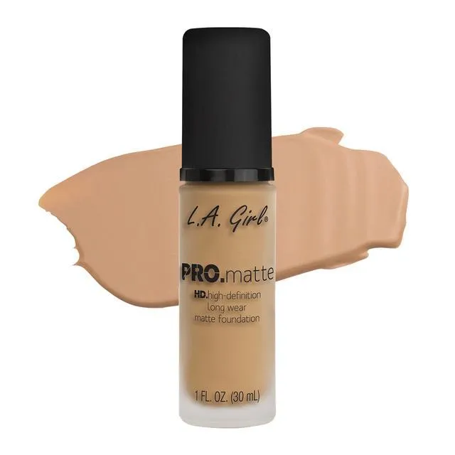 HD PRO.Matte Foundation-Light Tan