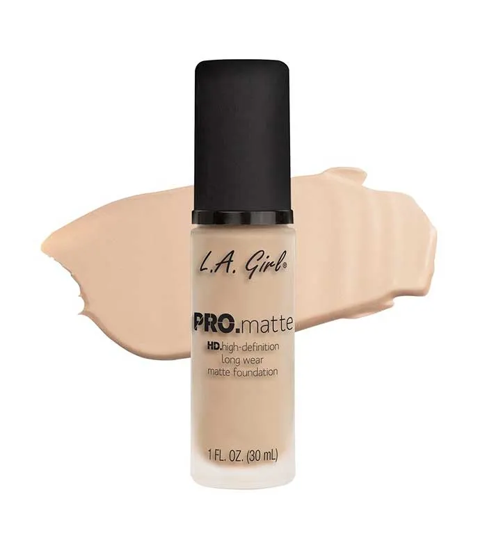 HD PRO.Matte Foundation-Light Tan