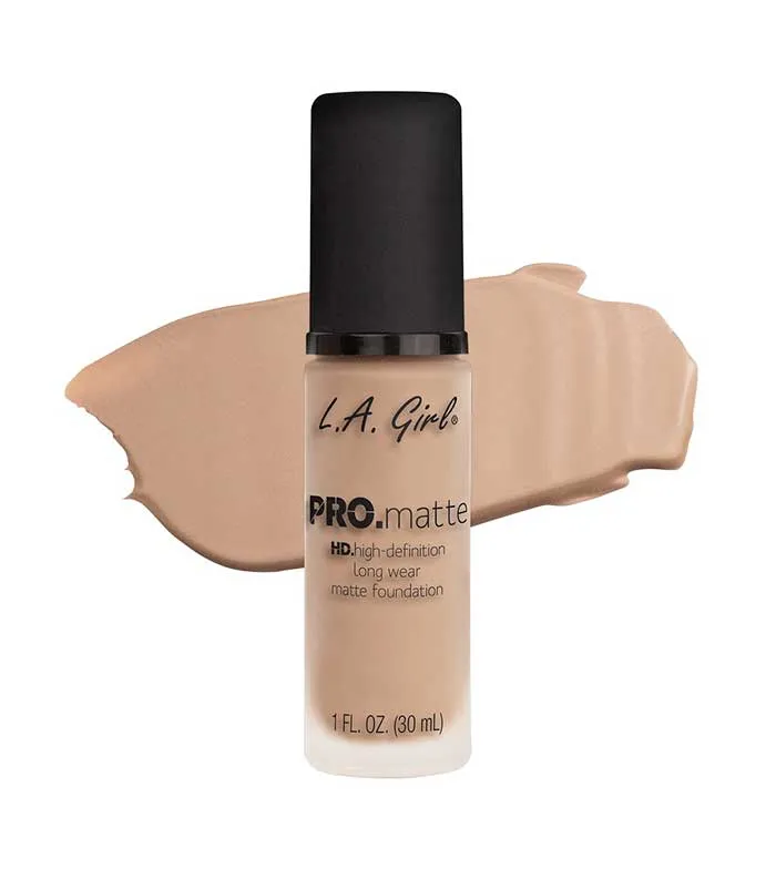 HD PRO.Matte Foundation-Light Tan