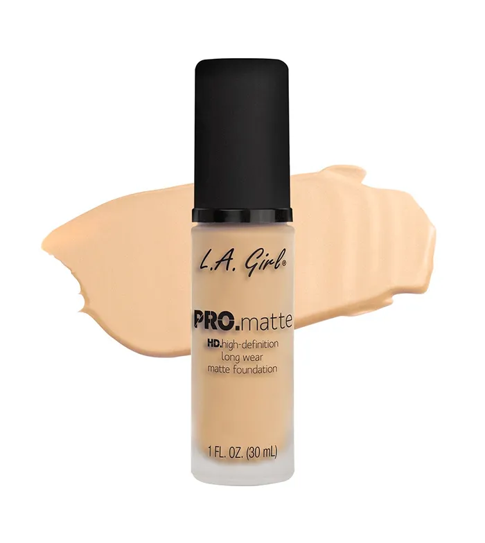 HD PRO.Matte Foundation-Light Tan