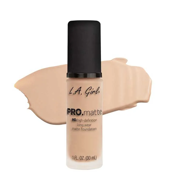 HD PRO.Matte Foundation-Light Tan