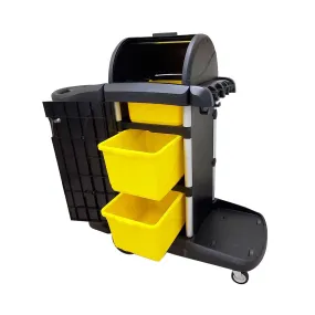 Janitor's Cart - Globe High Security with Hood & Lock, 3003 / 3004