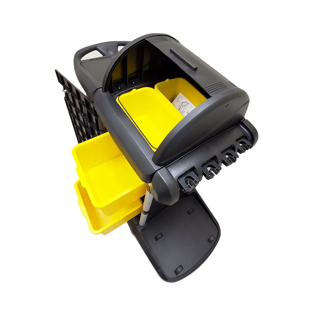 Janitor's Cart - Globe High Security with Hood & Lock, 3003 / 3004