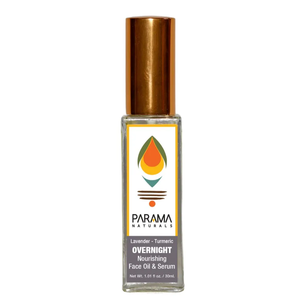 Lavender-Turmeric Overnight Nourishing Face Oil & Serum- 30ml
