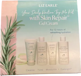 Liz Earle "Your Daily Routine" 4-piece gift set with Skin Repair Gel Cream