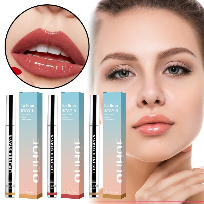 Long-lasting waterproof lip liner