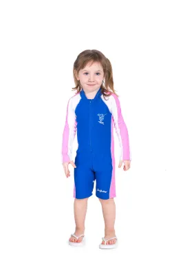 Long Sleeve One-Piece Swimsuit - Buttercup