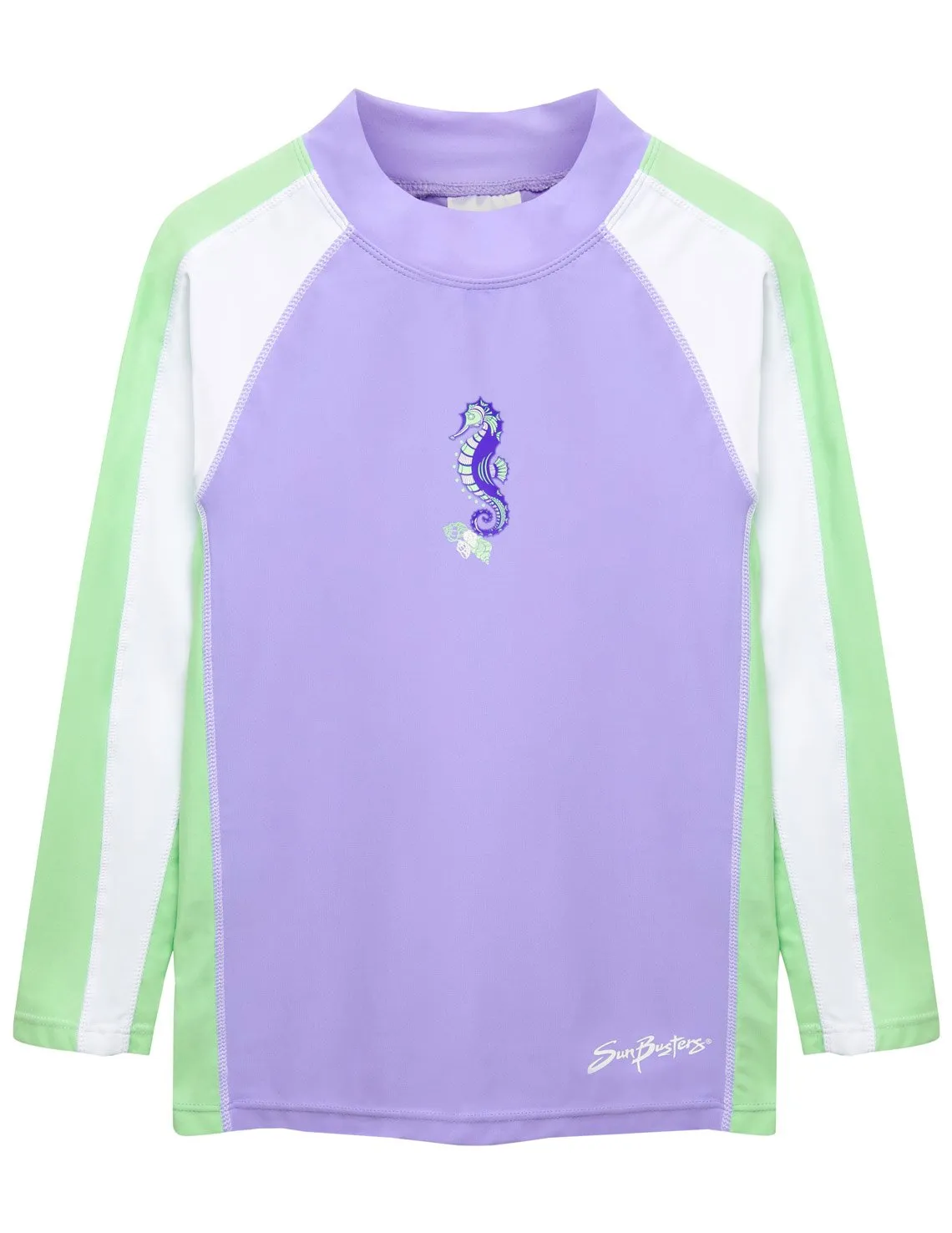 Long Sleeve Rash Guard - Sweet Lavender