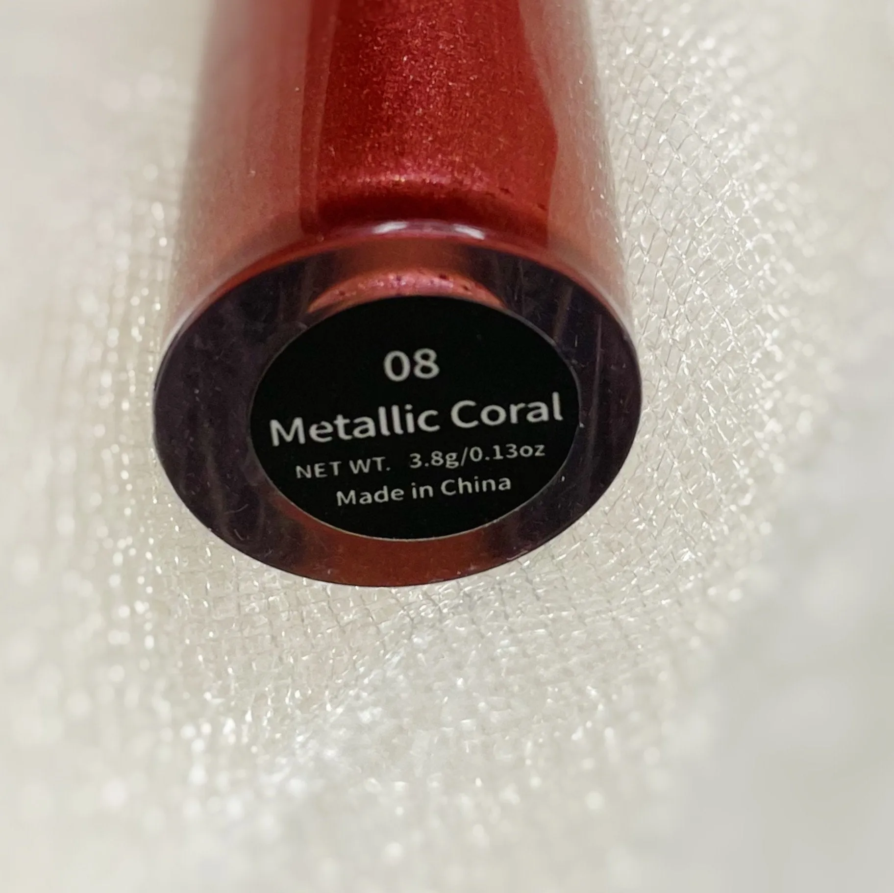 Metallic Coral Shimmer Lipgloss Kit