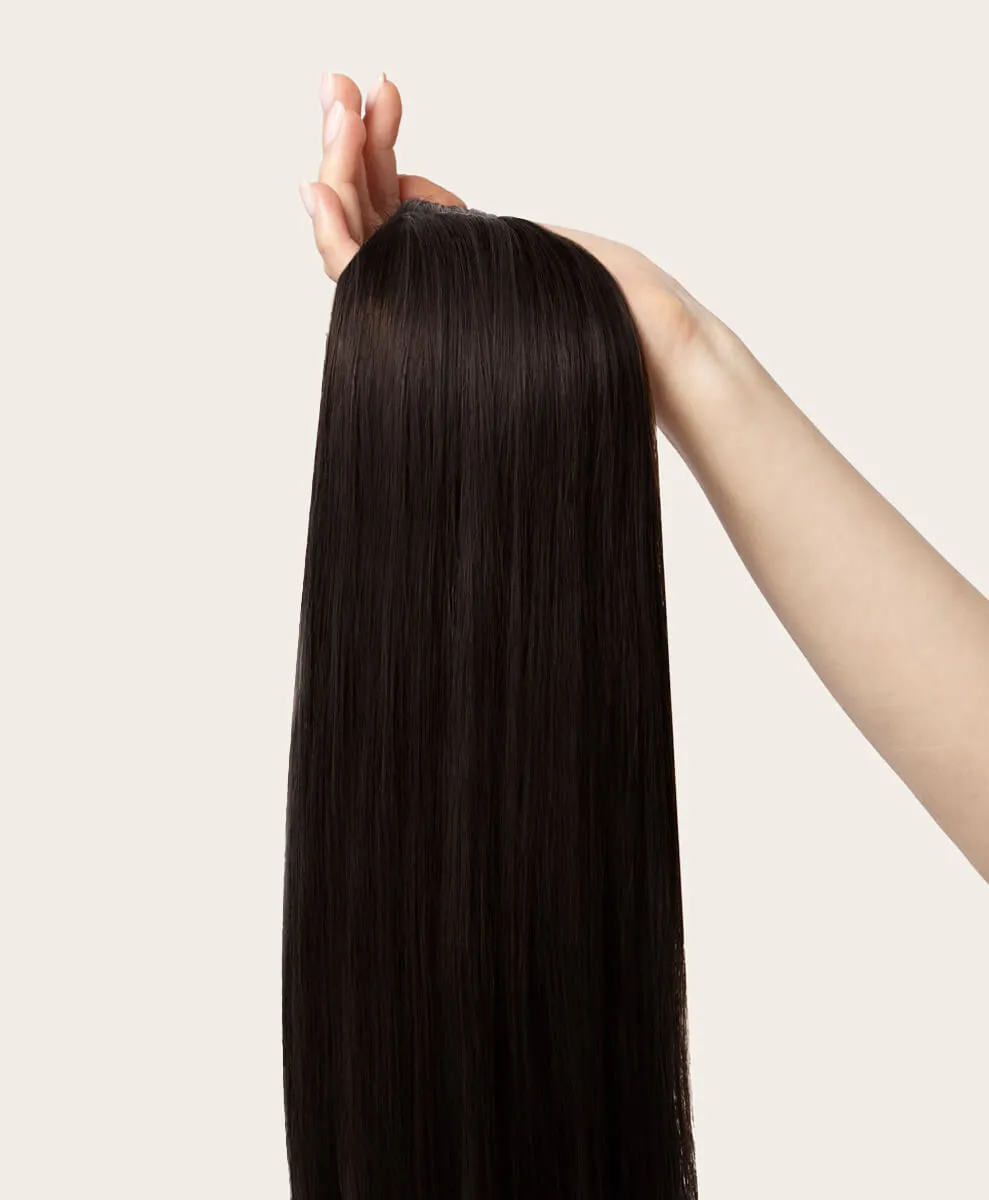 Natural Black, 20" Classic Clip-In Hair Extensions, 1B | 220g