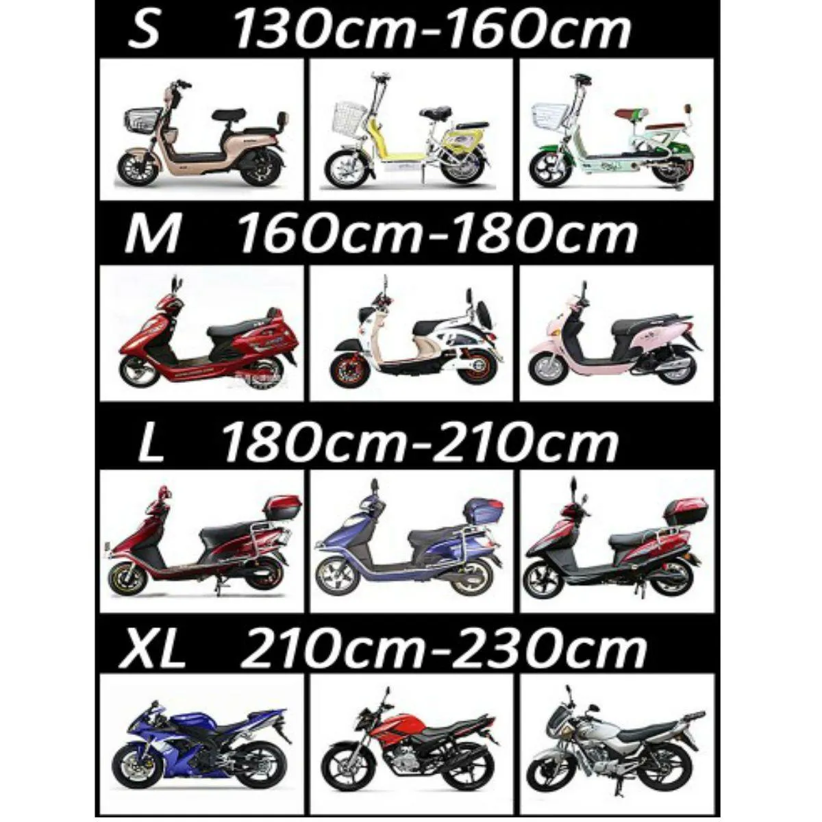 Protective Oxford Cloth Motorcycle Cover